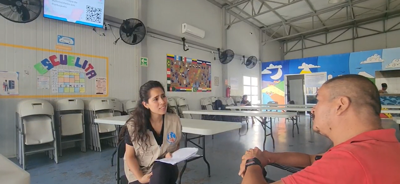 Meet Hernán, Living in a Mexican Migrant and Refugee Shelter